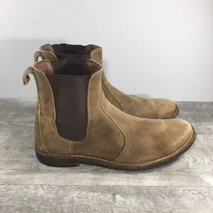 Frye Tan Suede Men's Boots